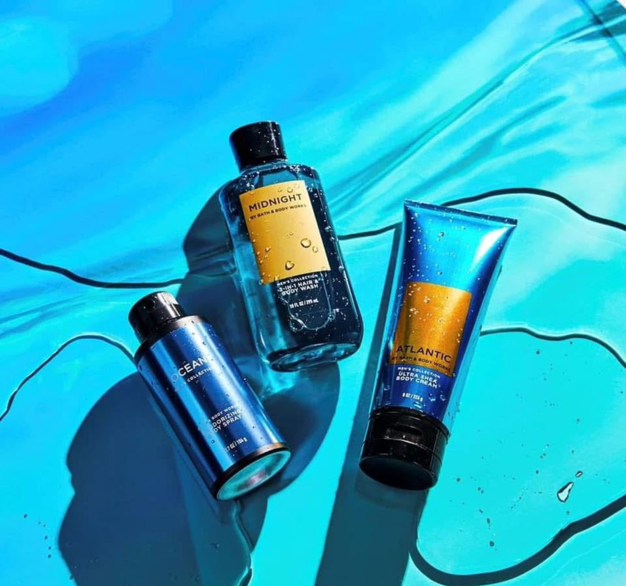 Set Men’s Collection Atlantic 🩵 3 piezas