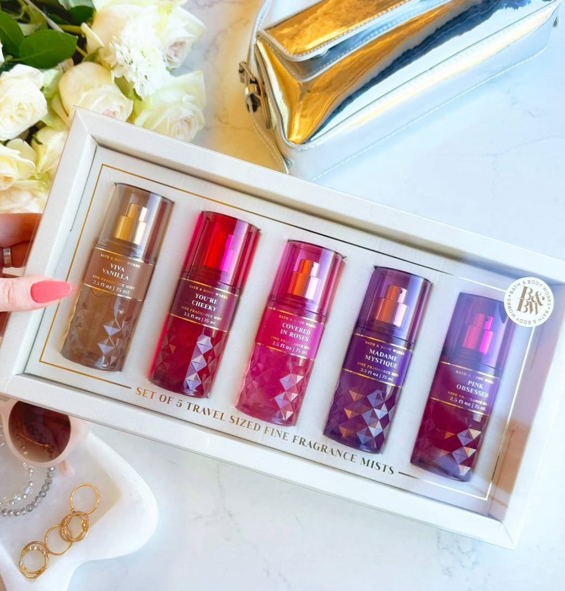 Bath&BodyWorks Mini Luxuries Mist Set 5pcs