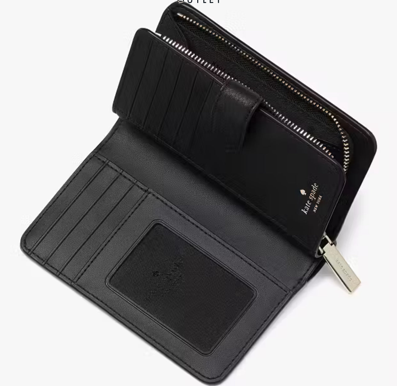 Monedero Kate Spade Negro