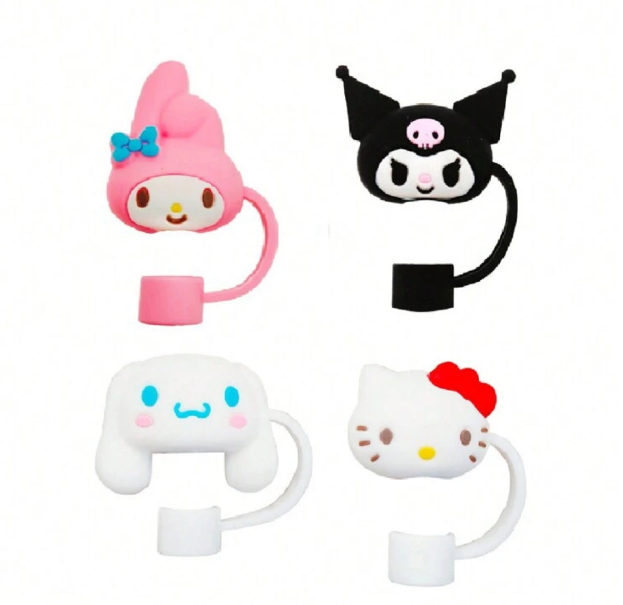 Tapones de Pajilla Sanrio
