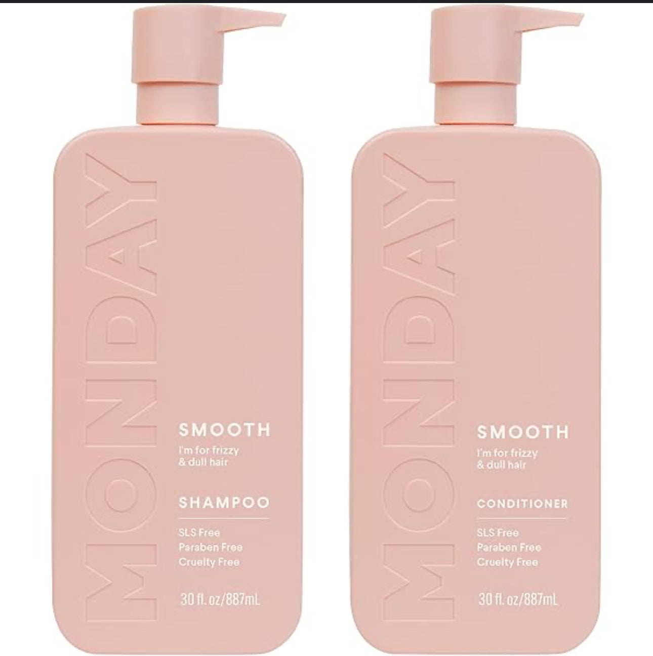 MONDAY Haircare
Set SMOOTH Shampoo & Conditioner for Curly & Frizzy Hair with Wheat Protein