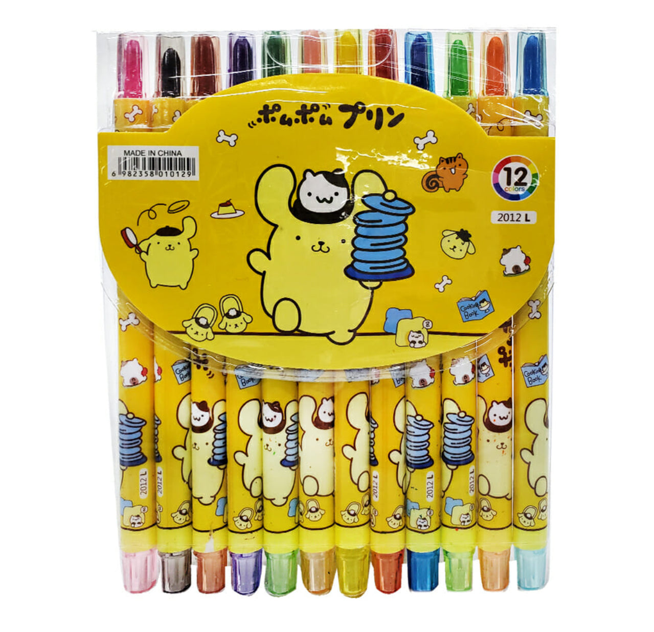 Colores Pompompurin 12 pcs