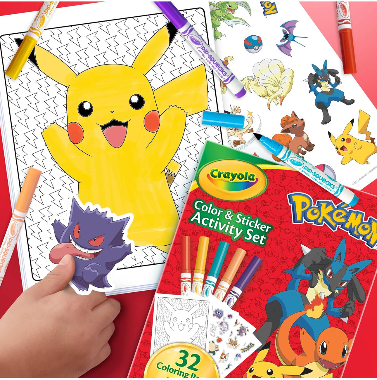 Crayola Activity Set Pokemon