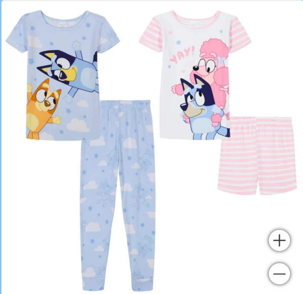 Pijamas Bluey 2 Pcs