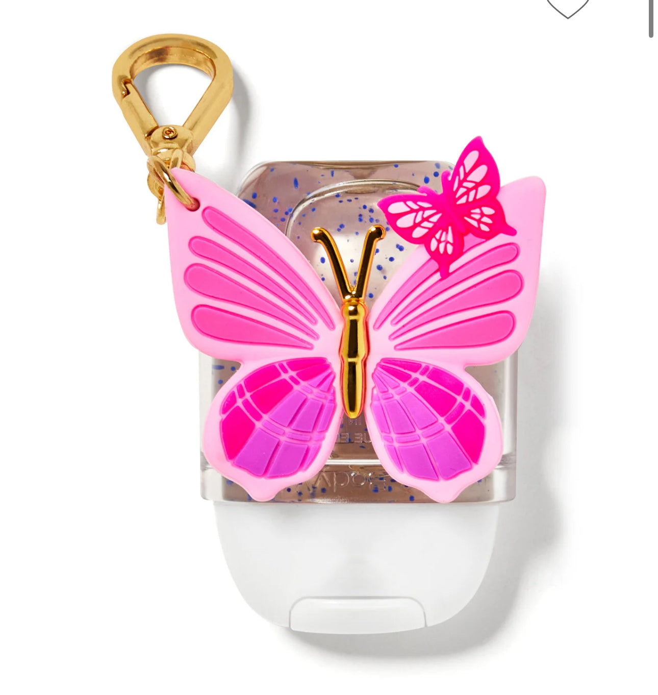 Porta Gel Antibacterial Mariposa