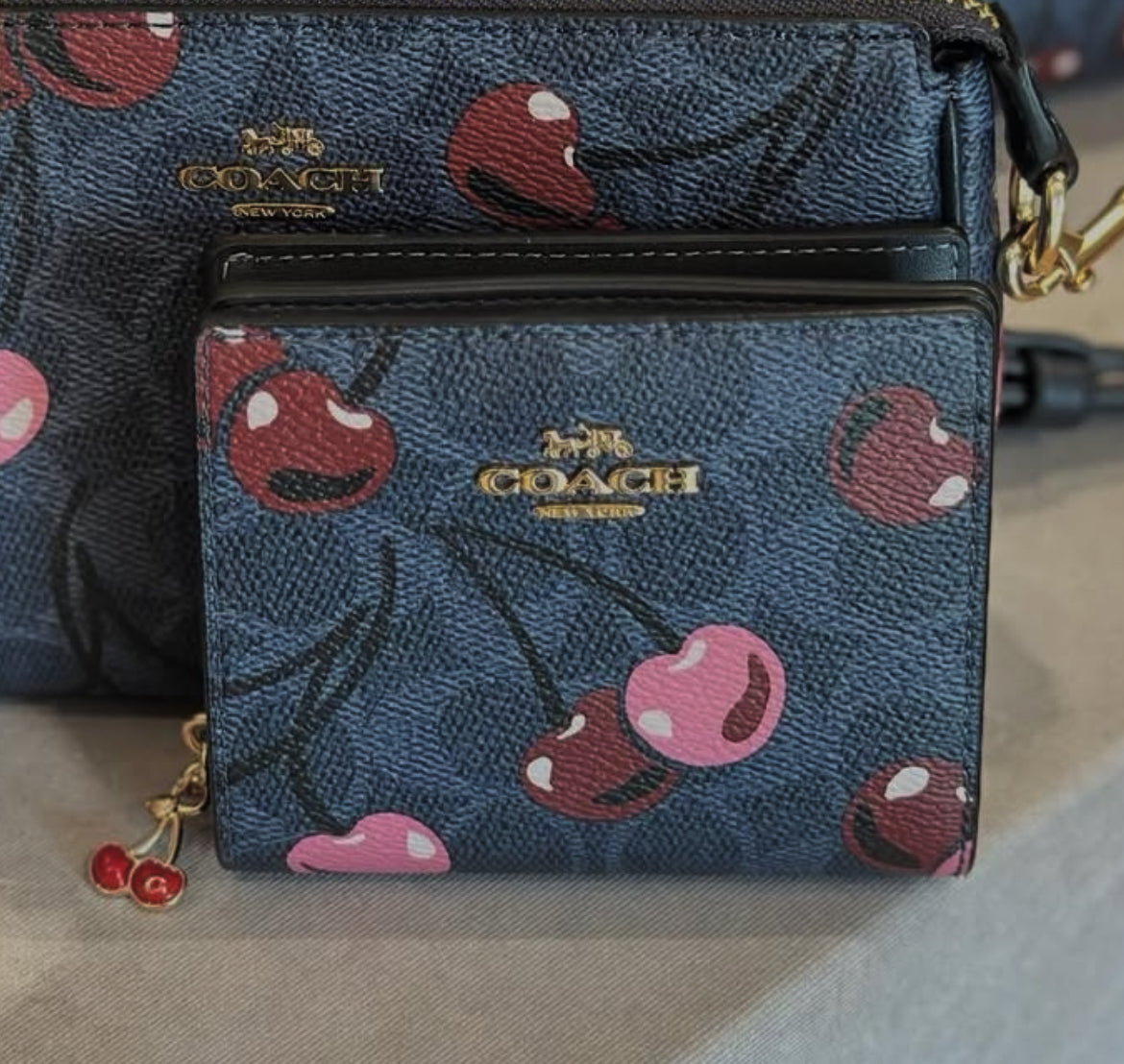 Coach Cherry Wallet🥰