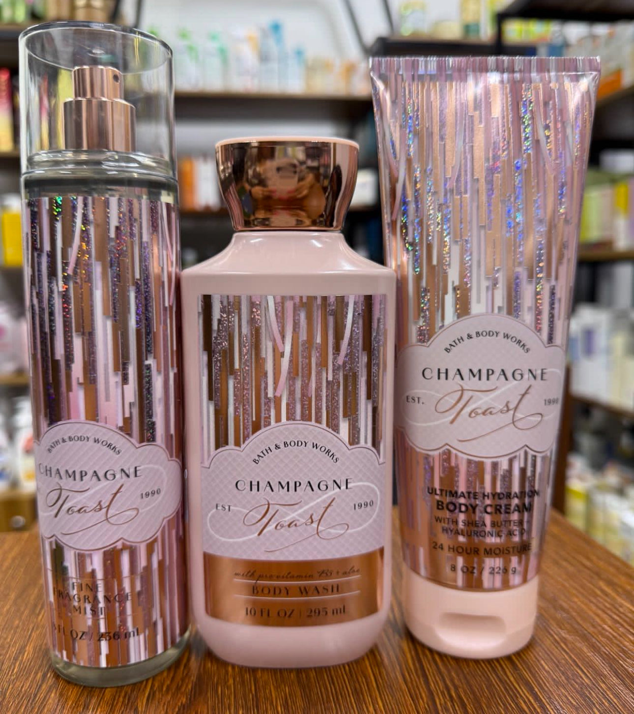 Set Bath and Body Works Champagne Toast