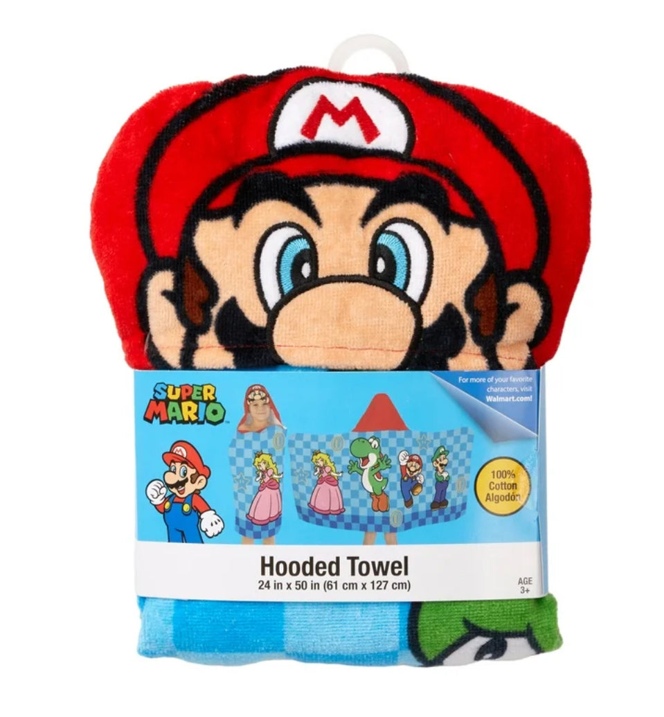 Toalla de Baño Súper Mario