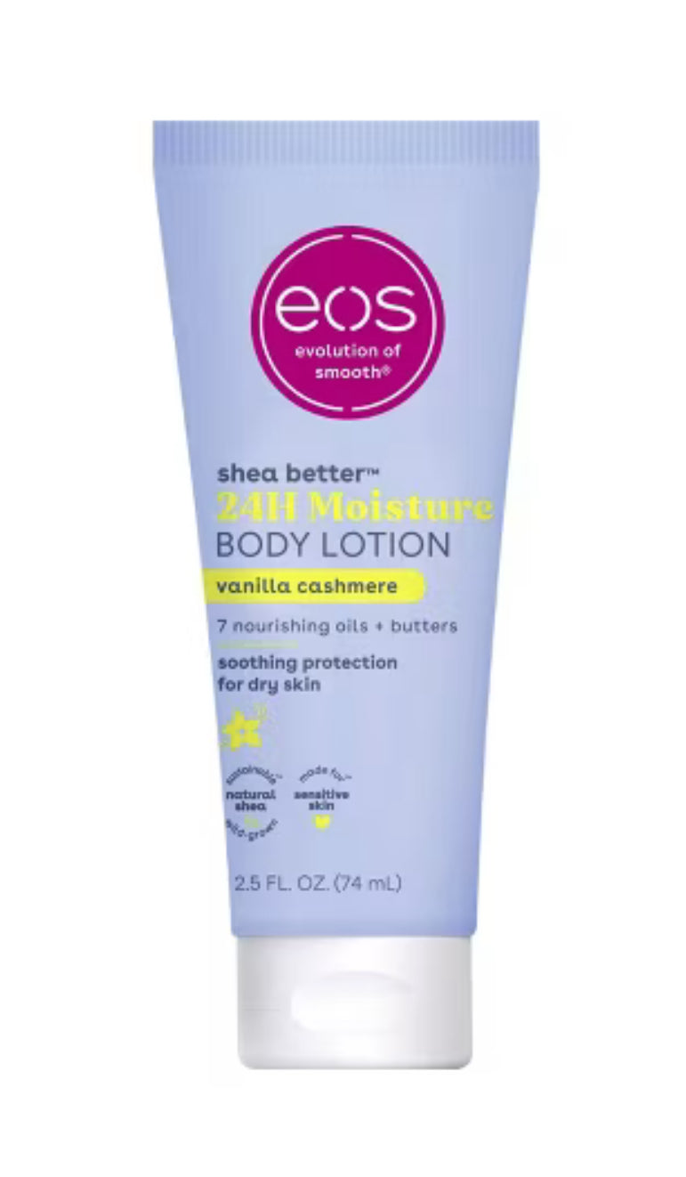 Eos Body Lotion vanilla Cashmere 2.5 onz