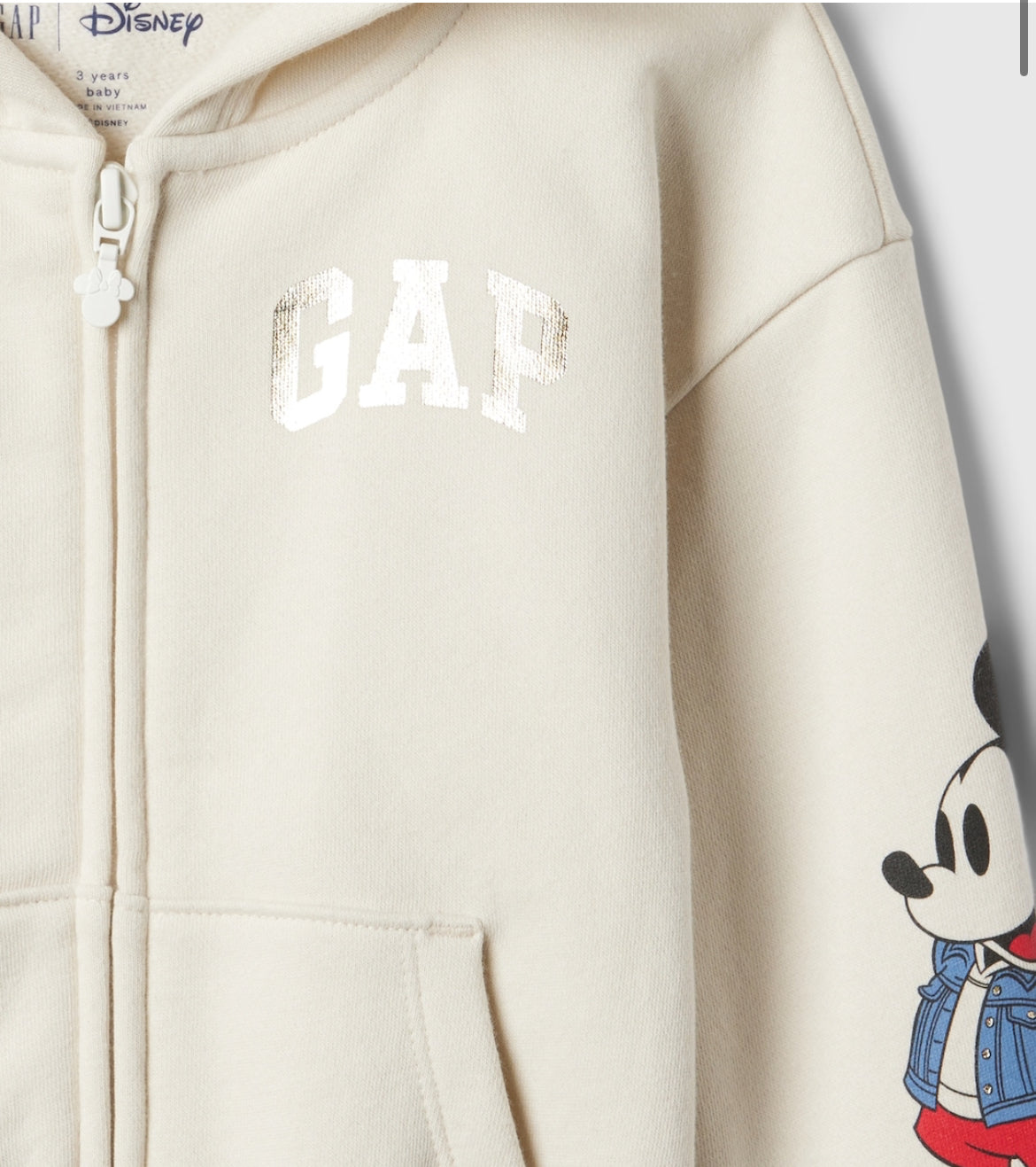 Suéter Gap Mickey & Minnie Mouse