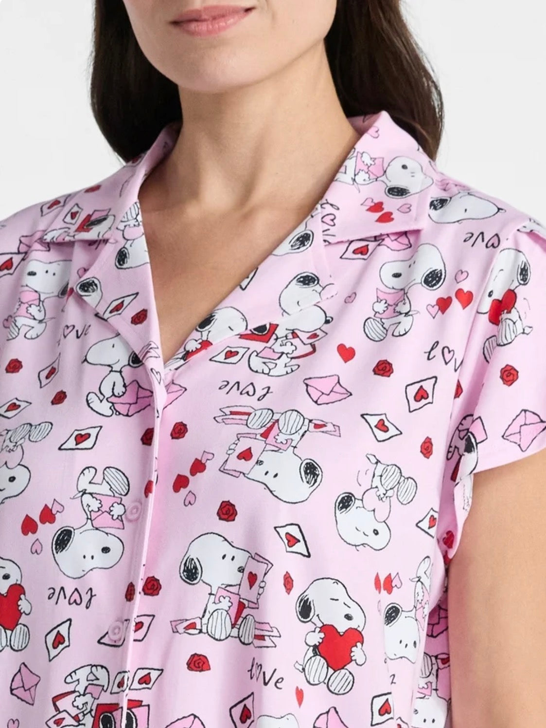 Pijama de Short Snoopy