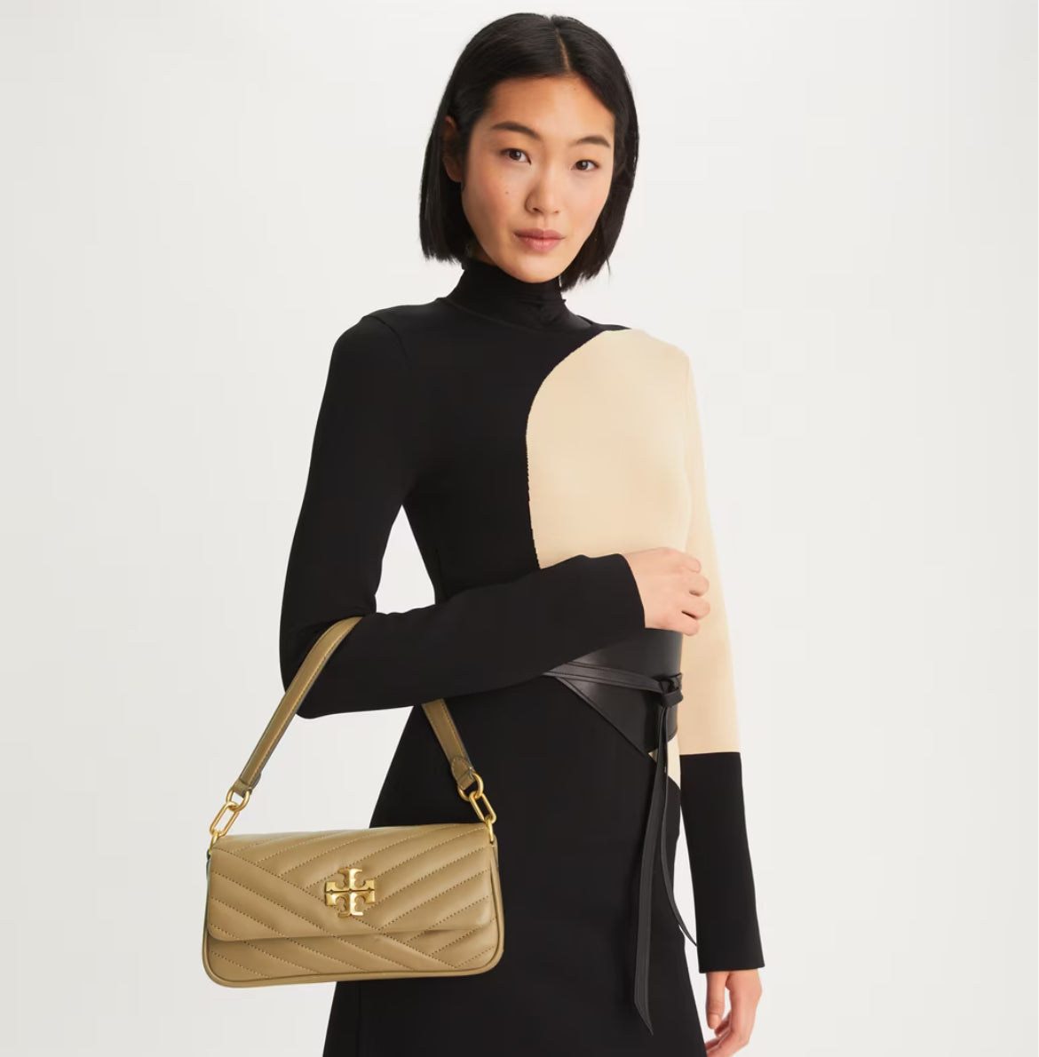 Tory Burch Small Kira Chevron Flap Shoulder & Crossbody Bag