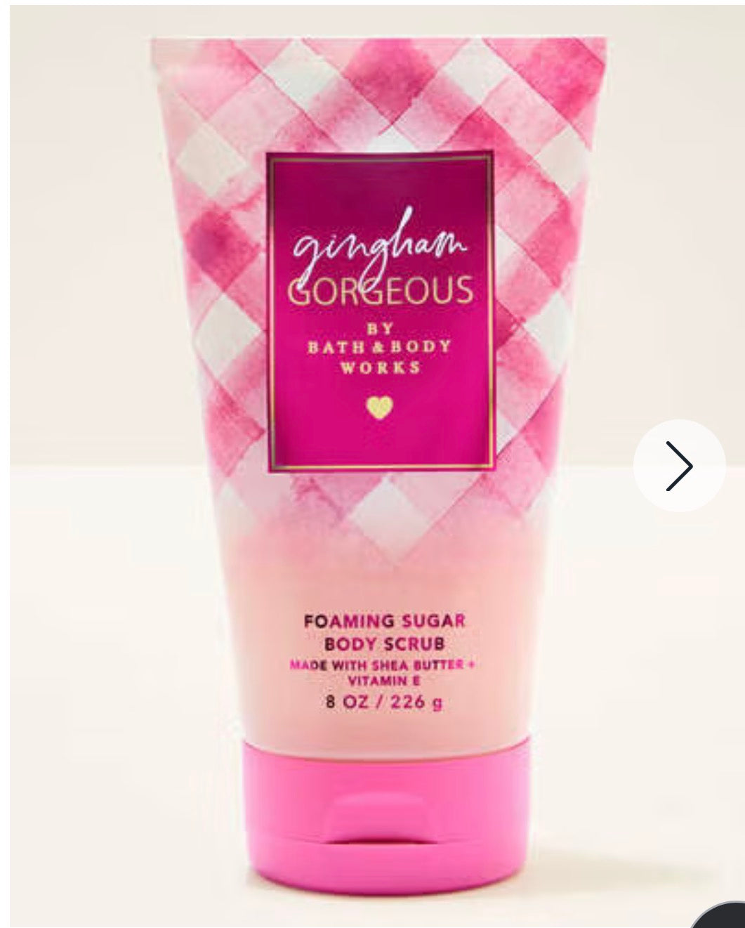 Gingham Gorgeous
Foaming Sugar Scrub