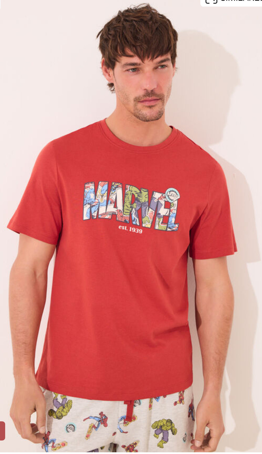 Pijama Marvel
