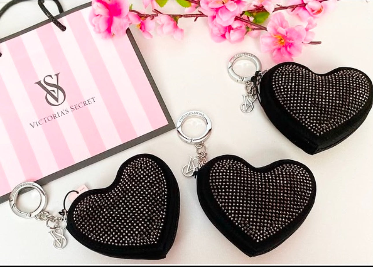 Llavero en forma de corazón Victorias Secret