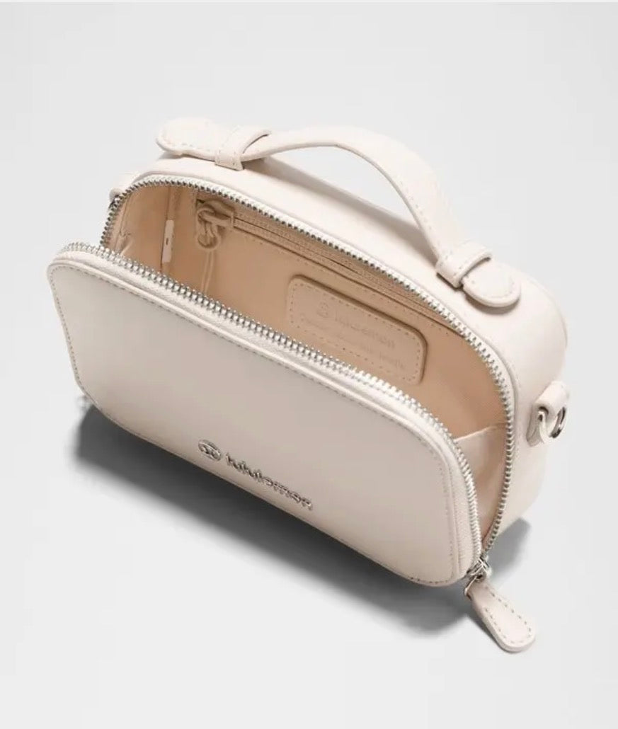 Lululemon Leather Alternative Camera Crossbody Bag