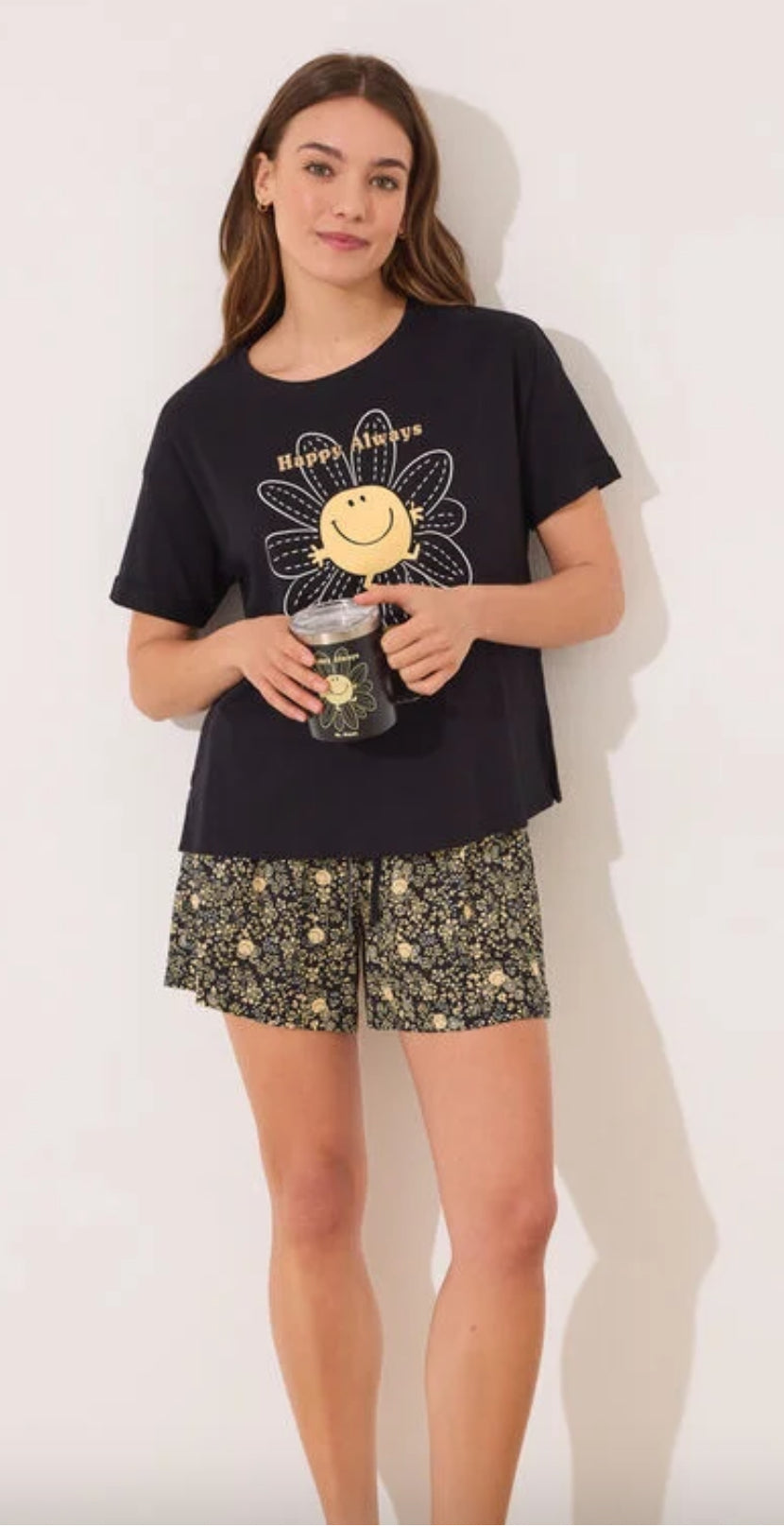 Pijama de Short Happy Always