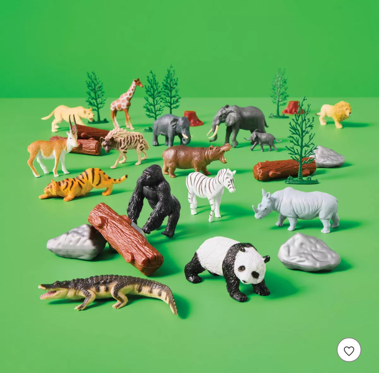 Safari Animal Figure - 30pc