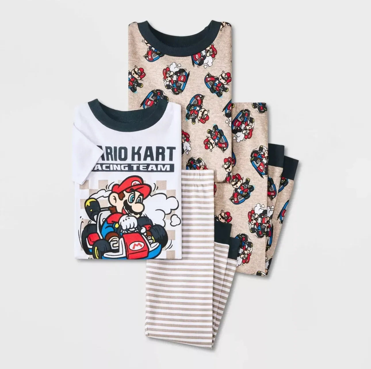 Pijama Mario Kart 4 piezas