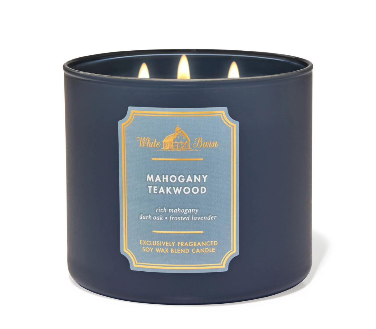 Bath and body works mahogany teakwood vela 3 mechas