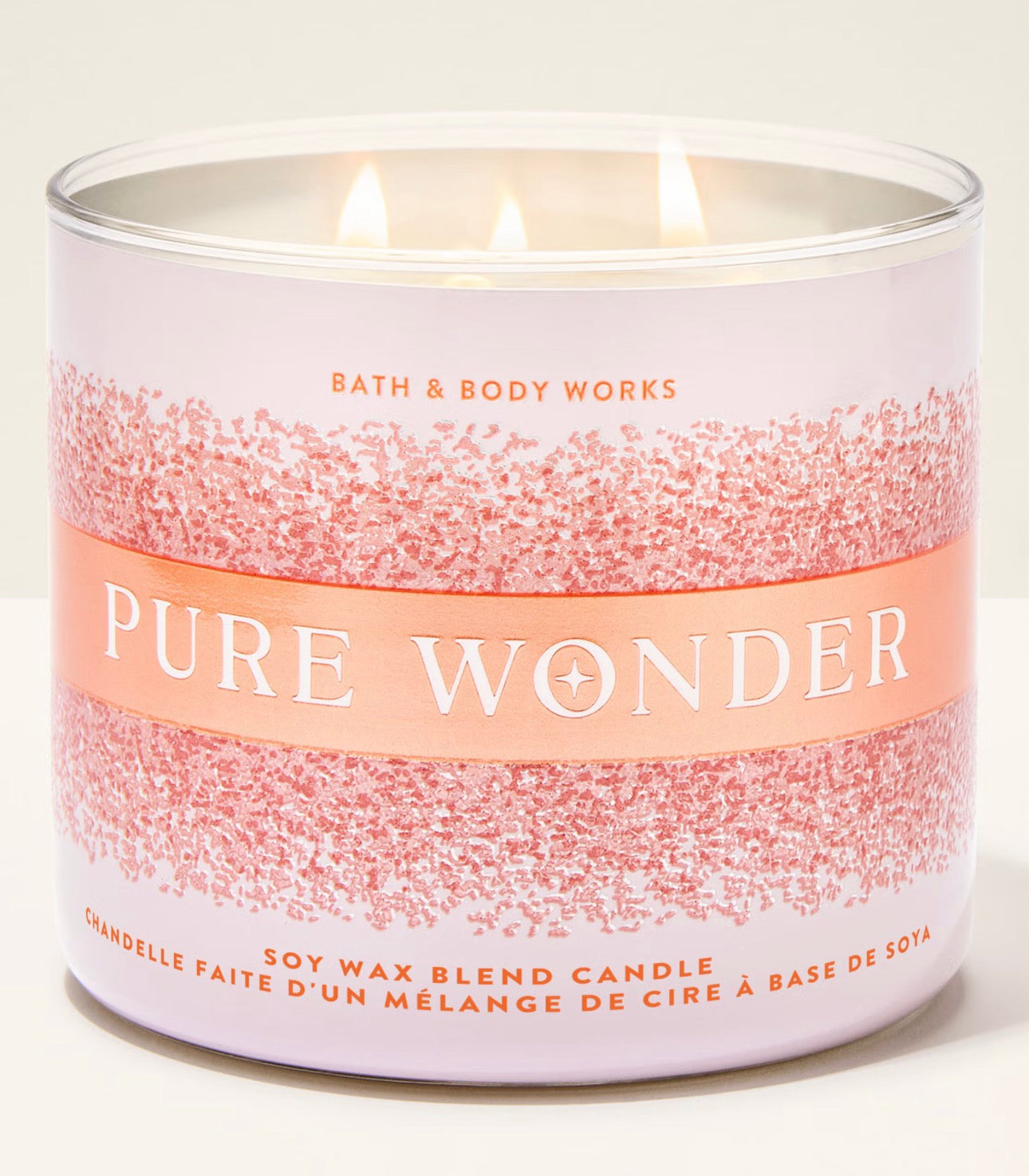 Vela de 3 Mechas Pure Wonder