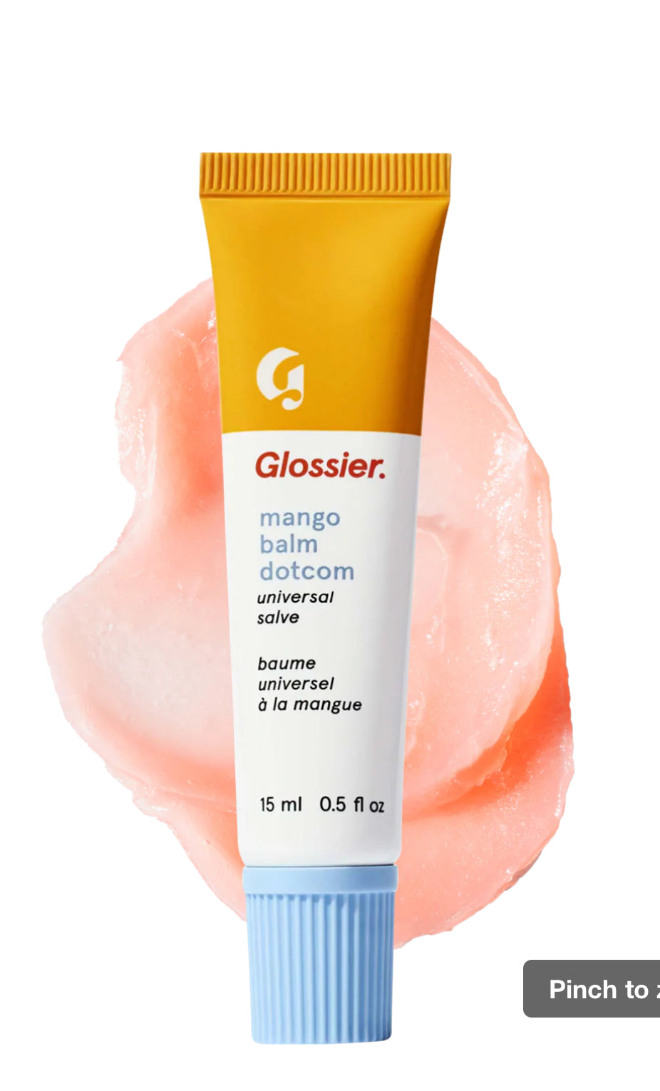 Glossier
Balm Dotcom Lip Balm and Skin Salve