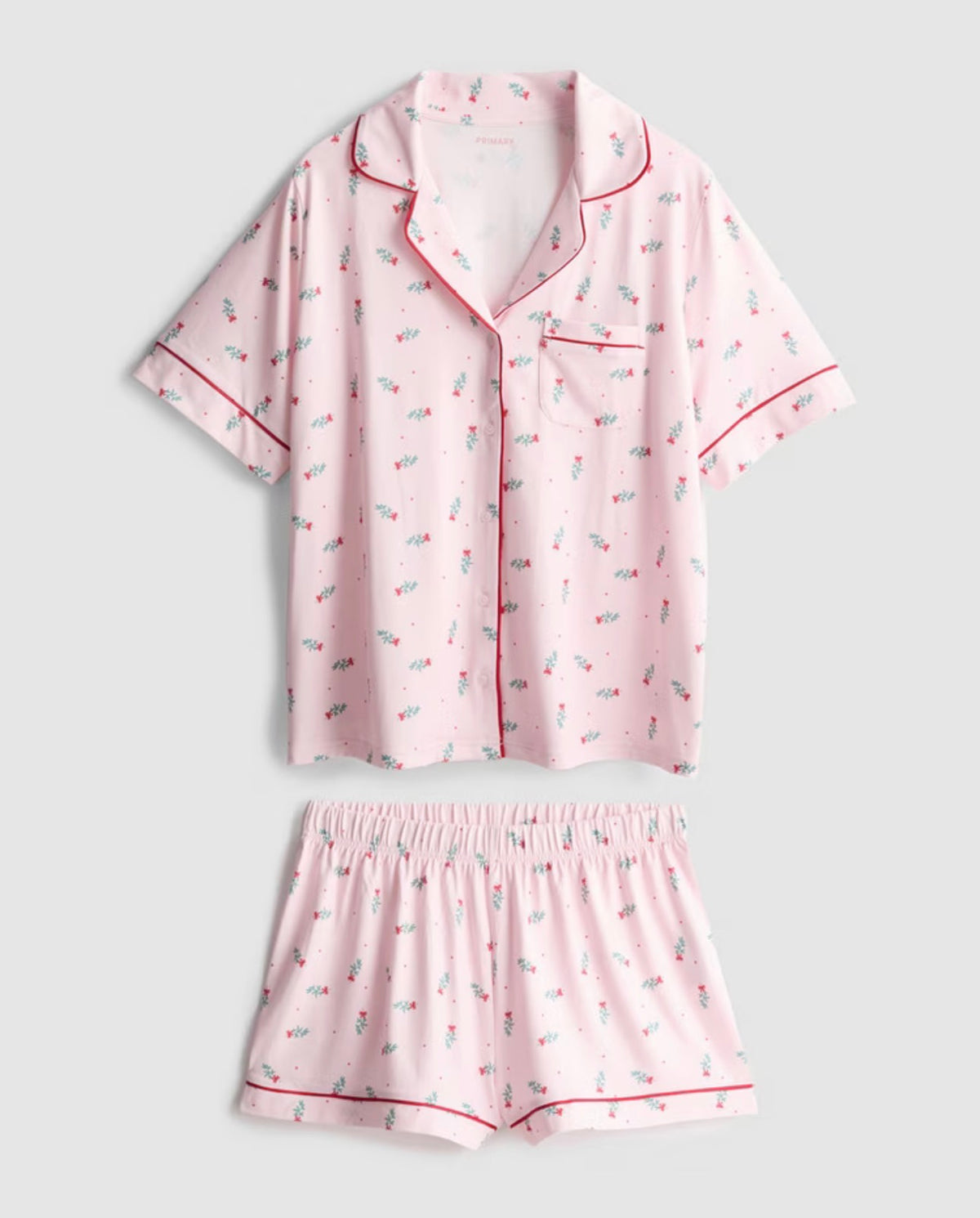 Pijama de Short Navidad