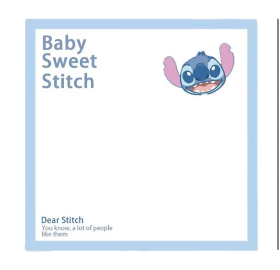 Notas Adhesivas Stitch