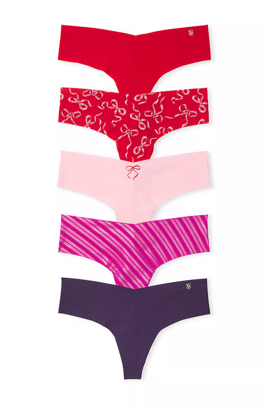 Paquete de 5 Pantie Victoria Secret Hilo