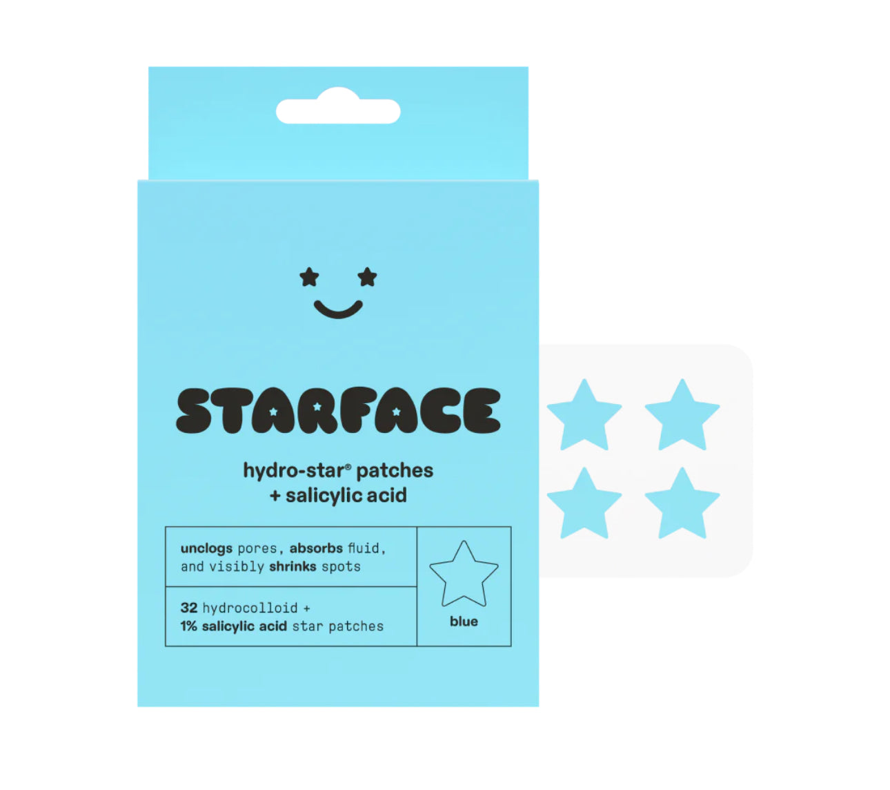 Starface Hidró-star Patches + Salicylic Acid 32 pcs