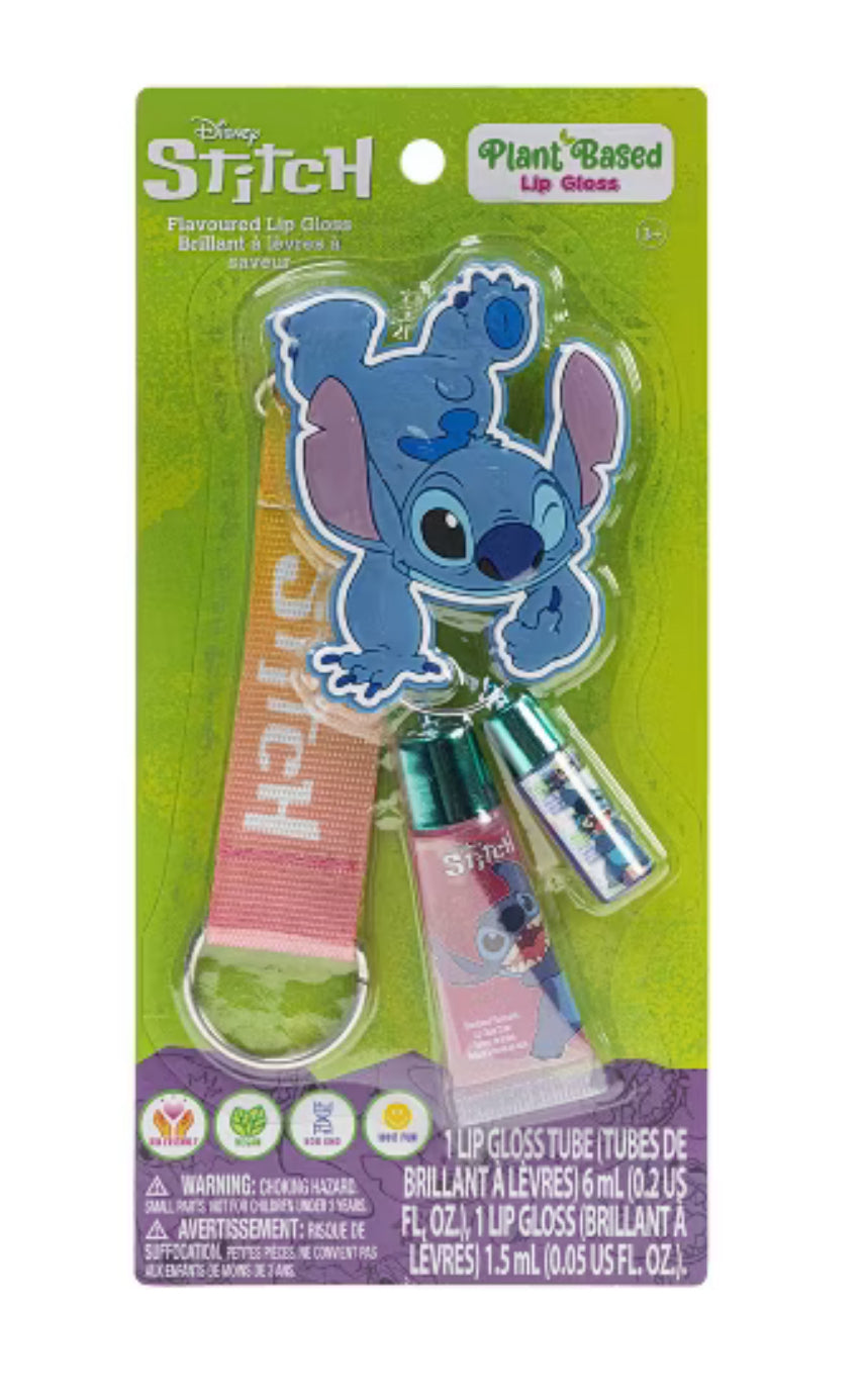 Disney Stitch Lip Gloss Keychain