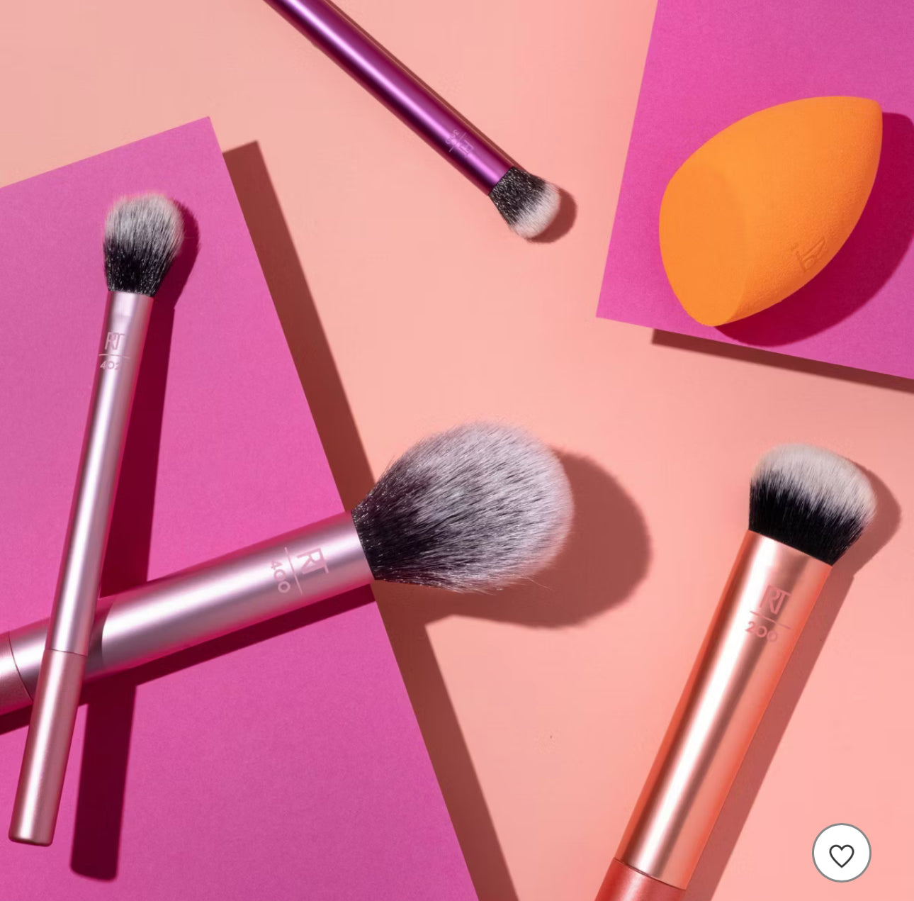 Real Techniques Everyday Essentials Makeup Brush Kit - 5pc