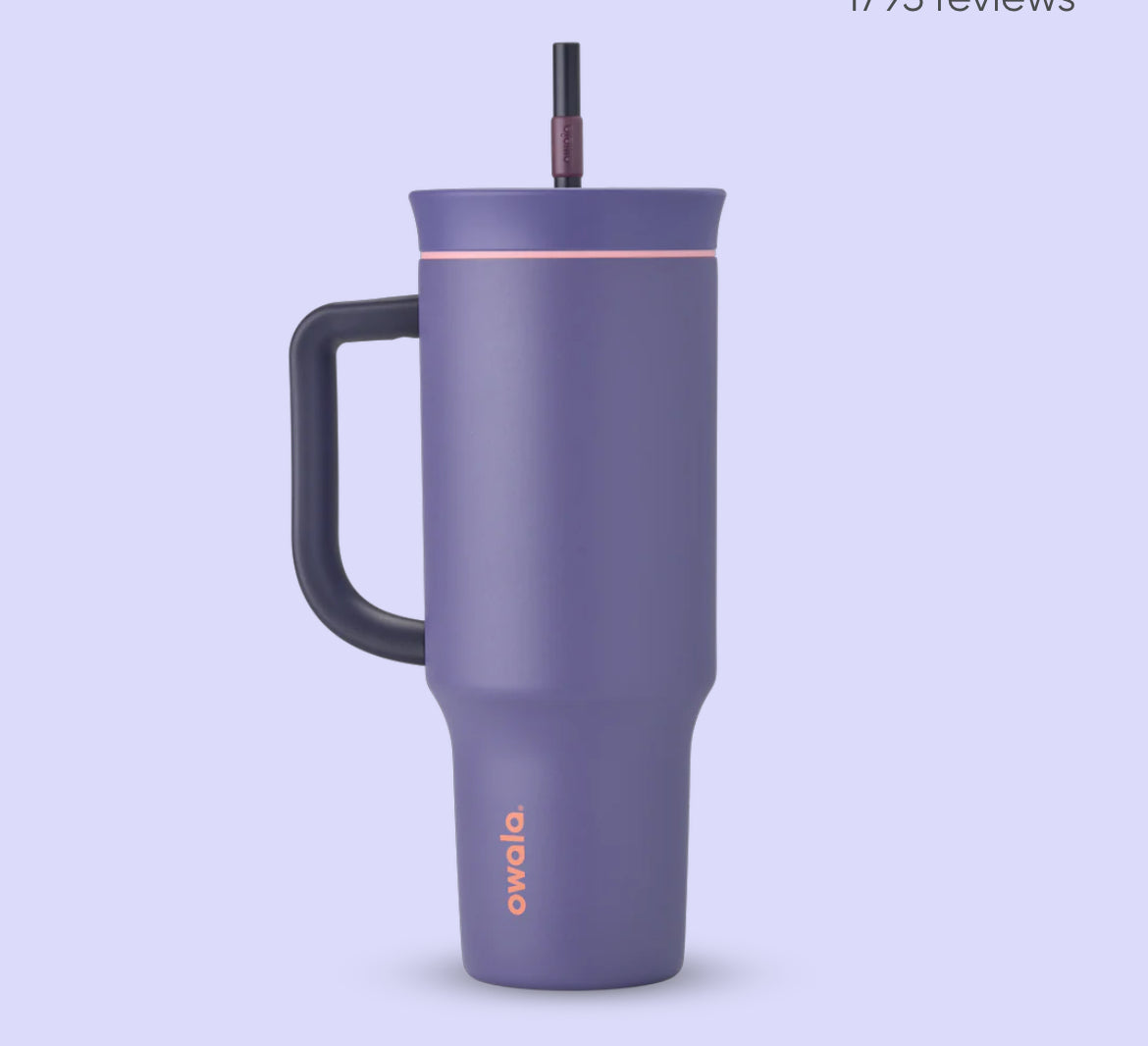 Owala💜 Blue Jay Tumbler 40oz