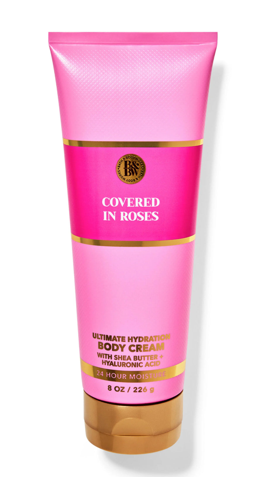 Body Cream Covered In Roses