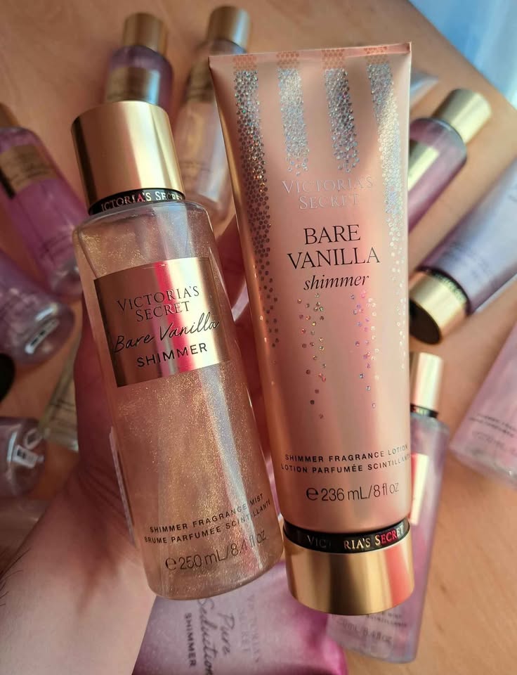 Bare Vanilla Shimmer Set 2pcs