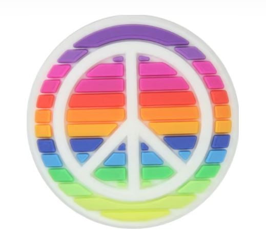 Jibbitz para crocs peace & Love