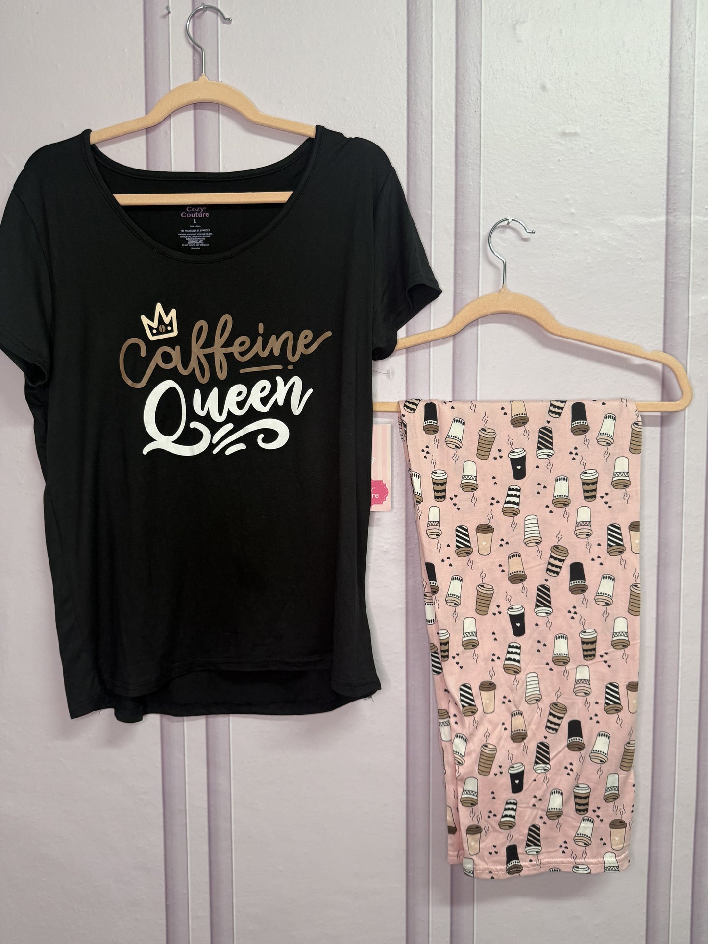 Caffeine Queen☕️🤎 Pijama