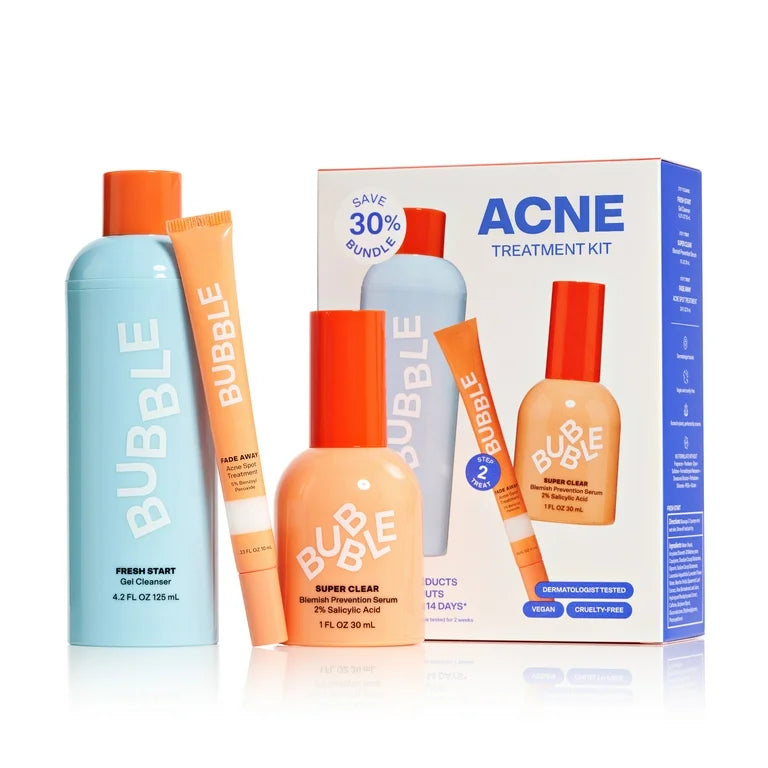 Bubble Skincare Acne Kit