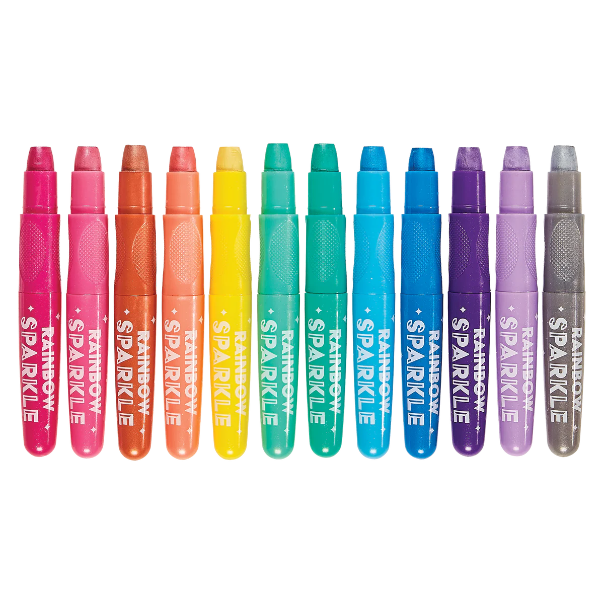 🌈 Rainbow Sparkle Watercolor gel Crayons 🖍️