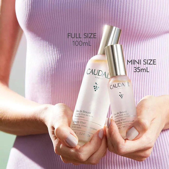 Caudalie
Mini Beauty Elixir Prep, Set, Glow Face Mist
