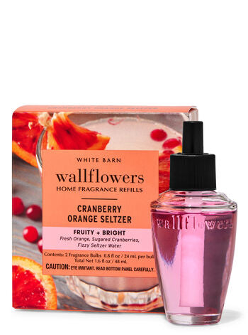 Set de 2 pcs cranberry orange seltzer