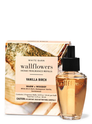 Set de 2 pcs vainilla birch