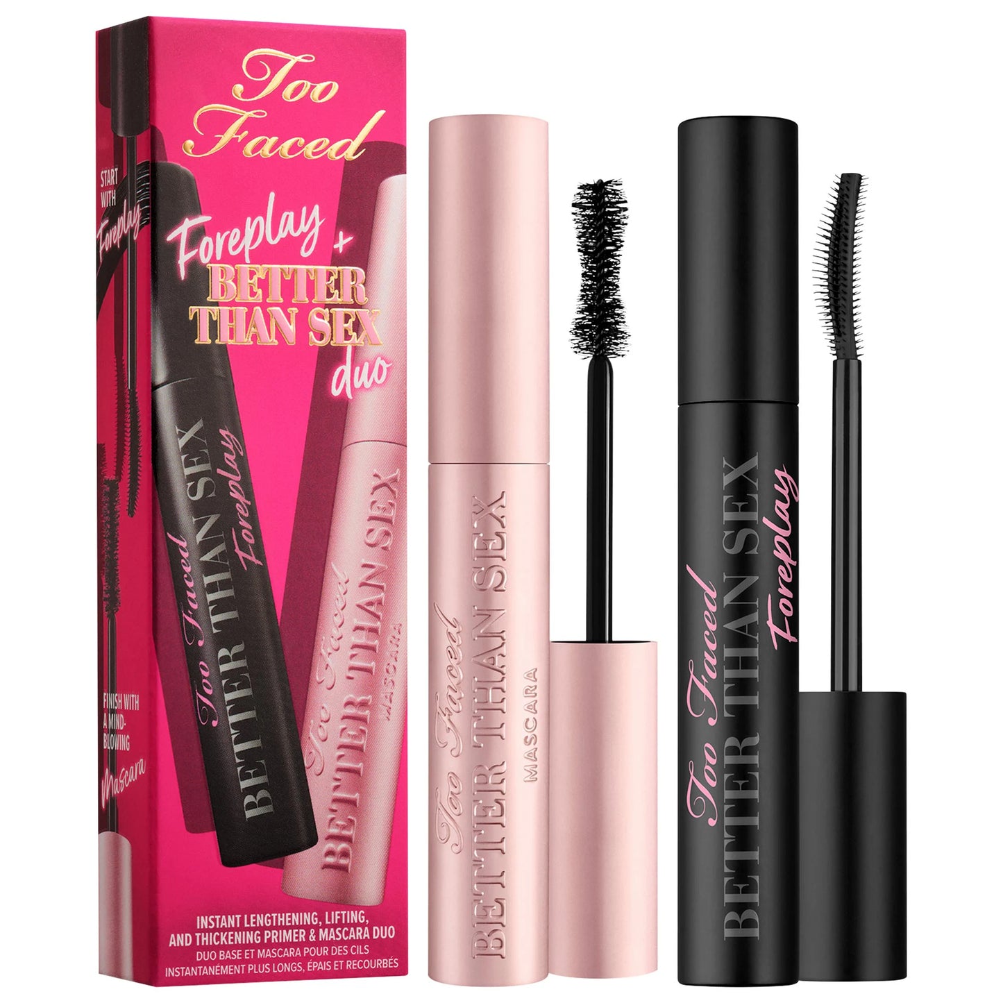 Too Faced Foreplay Primer + Better than Sex Mascara
