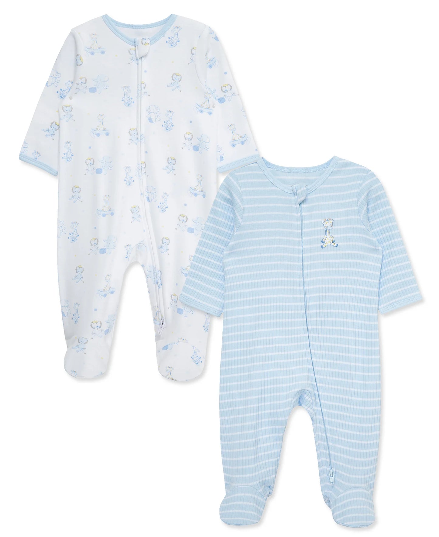 Pijamas Blue Safari🦒🦁 Algodón Orgánico