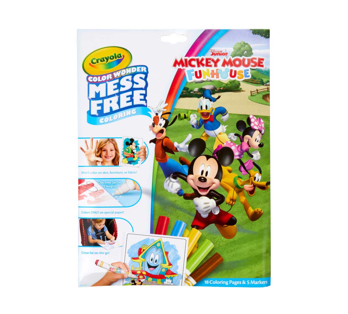 Crayola Mess Free Kit de Colorear Mickey & Friends