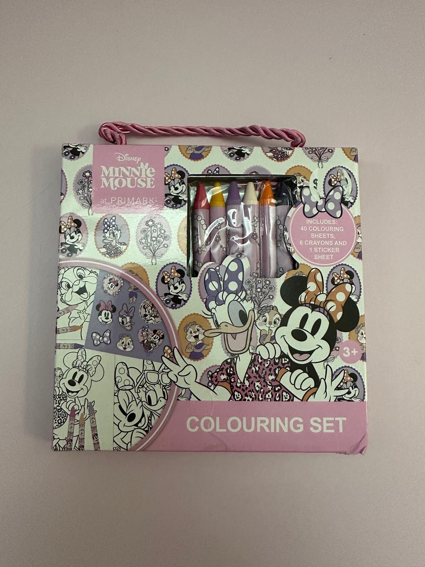 Set de Colorear Minnie Mouse