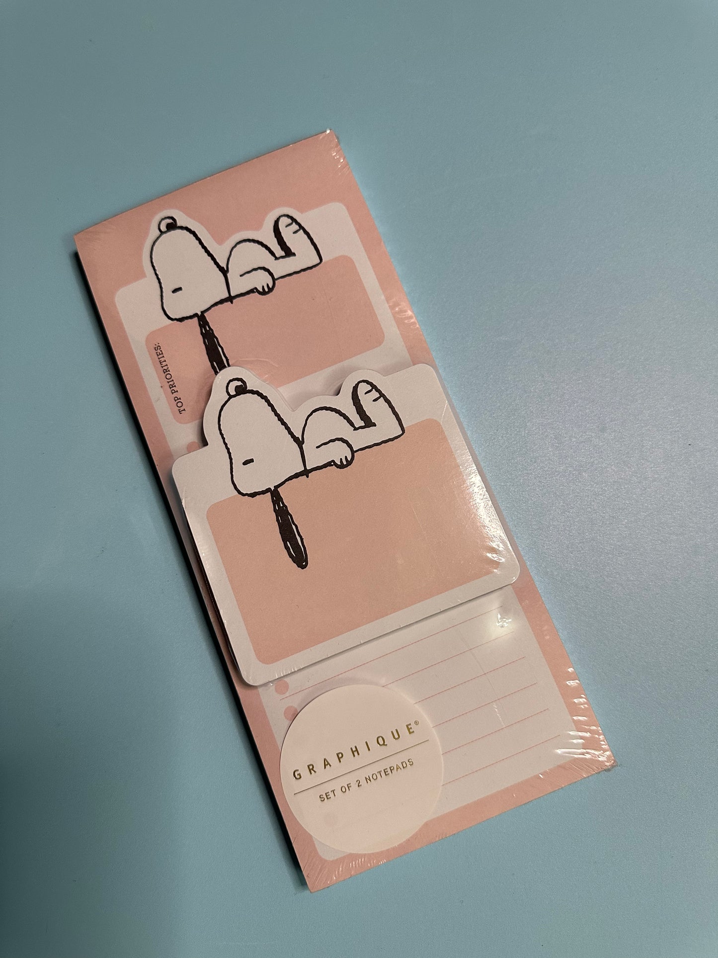 Notepad Snoopy