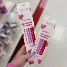 Char charms, tumbler straws