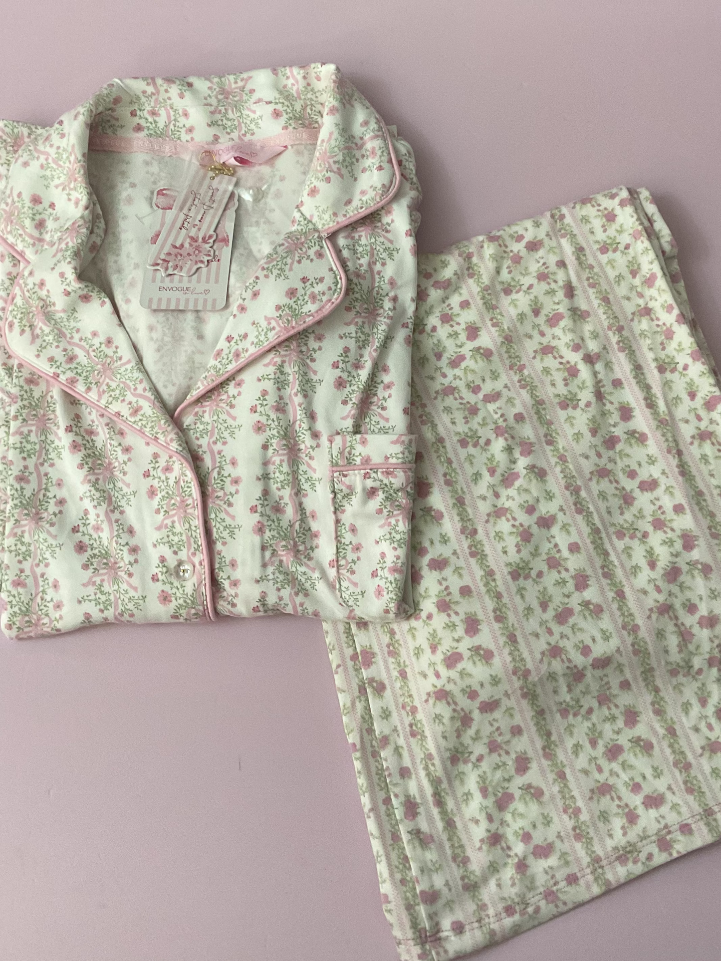 Pijama de Pantalón Floral