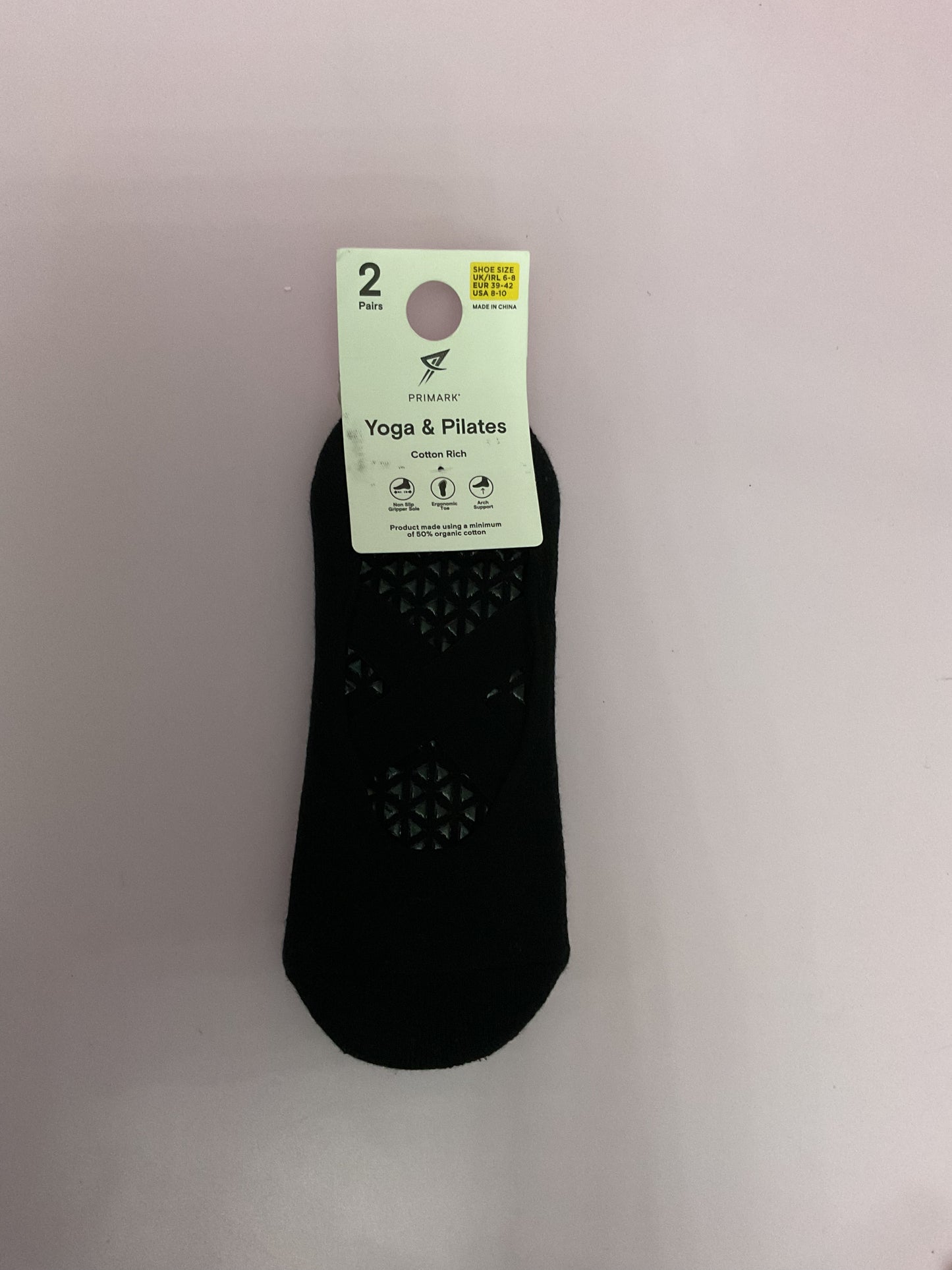 Calcetas Yoga y Pilates, 2 pares